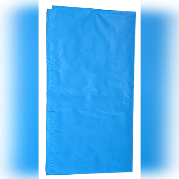 Poly Mailers Blue, Shipping Self Seal, 25 Quantity, 24" X 24" - Picture 3 of 4
